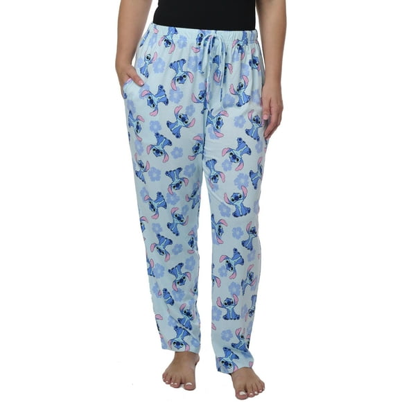 Pantalones de salón Disney para mujer, pantalones de pijama AOP (punto, tamaño mediano)