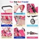 thumbnail image 3 of Double Stroller Fash n Kolor Twin Doll rosa y blanquecino, 3 of 7