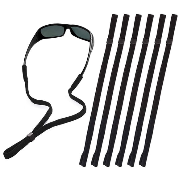 Correa para gafas SHINKODA de nailon negro y elastano para hombre y mujer