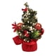 thumbnail image 2 of Árbol De Navidad En Miniatura DIY Mini árbol De Navidad Artificial Para Oficina Fiesta Hogar Rojo, 2 of 5