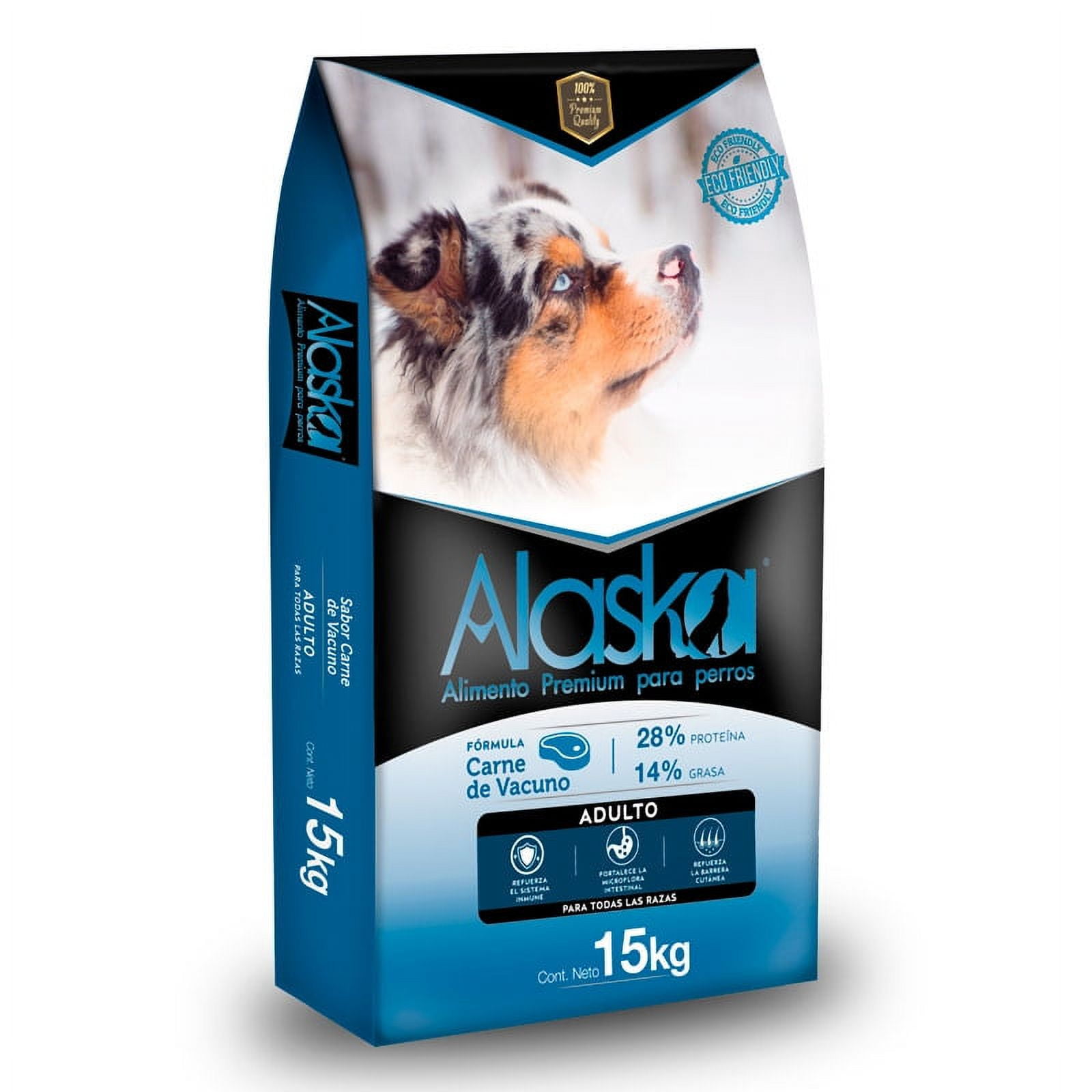 Alaska - Alimento Premium Perro Adulto Raza Mediana Y Grande 15 Kg