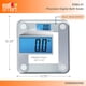 thumbnail image 3 of Báscula de baño EatSmart Eat Smart Digital con cinta adhesiva gris, 3 of 7