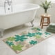 thumbnail image 5 of Alfombras de Baño REGALWOVEN Alfombra de Baño de Chenilla Ultra Suave Absorbente Alfombra de Ducha Antideslizante Lavable Alfombra de Piso para Bañera y Cocina Decoración del Hogar Verde 32" x 20", 5 of 7