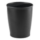 thumbnail image 1 of Papelera iDesign Kent Plastic, pequeña, redonda, negra, 2,5 L, 1 of 5