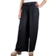 thumbnail image 3 of Pantalon Palazzo Mujer Fiesta Cintura Elasticada Tela Plisada 140, 3 of 5