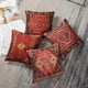 thumbnail image 5 of Juego de 4 fundas de almohada Britimes Geometric Kilim Moroccan de 45 x 45 cm, 5 of 6