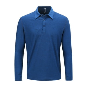 Andesland - Polera Dry Fit Con Cuello Manga Larga Hombre