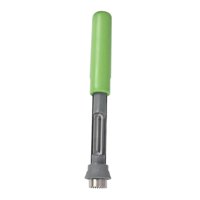 Magideal - Descorazonador De Manzanas, Descorazonador De Acero Inoxidable Para Peras, Pimientos Morrones, Herramientas De Cocina Para Herramienta De Extracción D Verde Gris