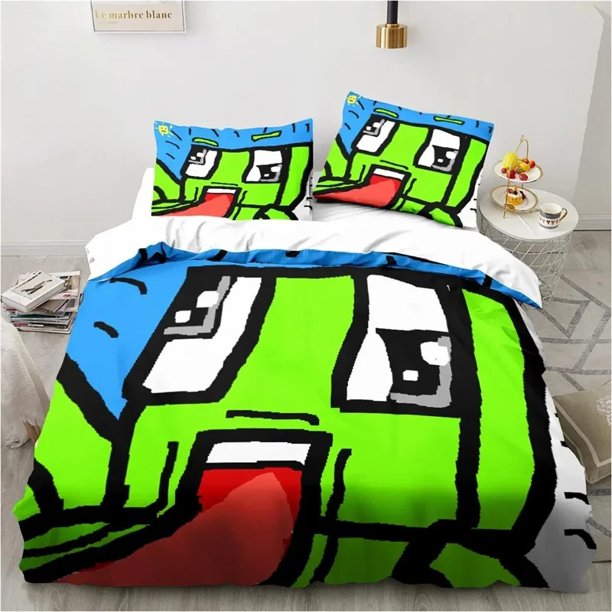 Cartoon Funny Play Unspeak.able Bedding Set Bedroom Soft Bedspreads for Bed Comefortable Duvet Cover Quilt and PillowcaseBed Sheets