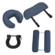 thumbnail image 1 of Cuna Facial Con Almohada Para Camilla De Masaje, Resistente Piel Sintética, Estable, Universal, Azul Marino, 1 of 5