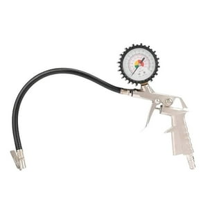 Genérico - Pistola Para Inflar Y Calibrar Neumaticos Con Manometro