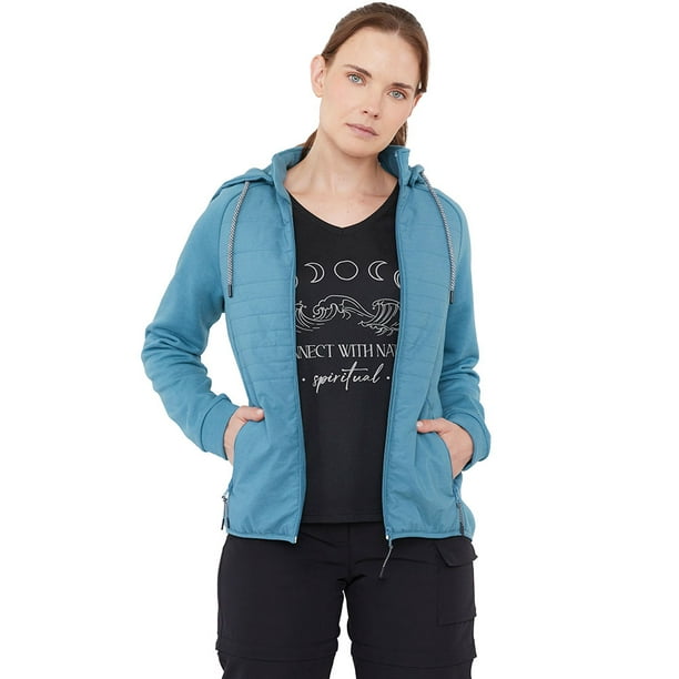 Polar Outdoor Mujer Petrol Mix Telas Corona