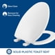 thumbnail image 2 of Asiento de inodoro Bemis 7300SLEC alargado con cierre lento, color blanco, 2 of 7