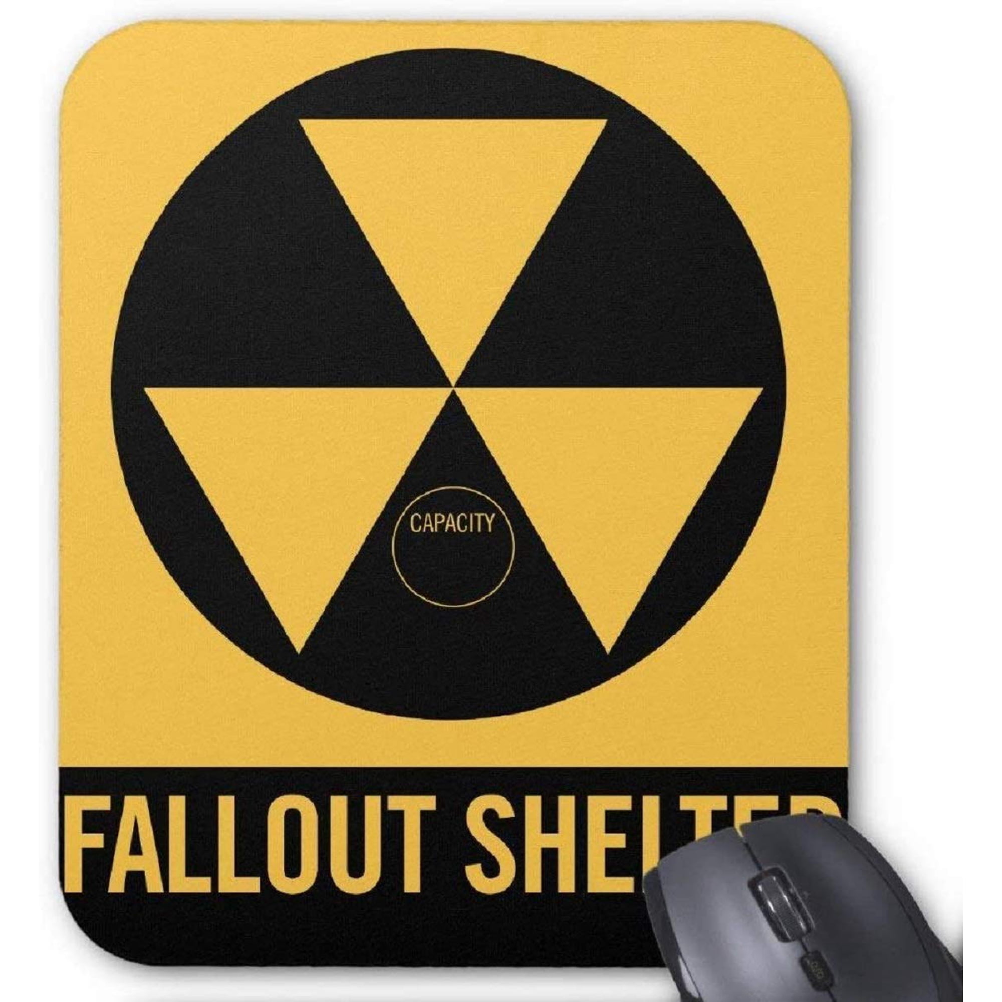 Alfombrilla De Ratón Melyaxu Retro Vintage Kitsch 50s Fallout Shelter