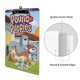 thumbnail image 3 of Pound Puppies Portapapeles de acrílico A4, tamaño carta estándar, carpeta con clip 31.8x 21.5CM para estudiantes, profesores y oficina, 3 of 6