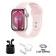 thumbnail image 1 of Reloj Inteligente Smartwatch Apple Watch Series 9 GPS 41mm A2978 Aluminio Rosa, 1 of 3