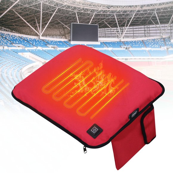 Cojín de Asiento MYDAYS OUTDOOR Calefactable Rojo USB