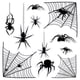 thumbnail image 1 of Siluetas adhesivas de araña y telaraña para Halloween Beistle, 1 of 1