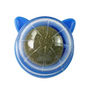 Ioensy - Catnip Ball Toys Juguete Para La Dentición Snack Pet Ventanas Francesas Con Tapa Chew Cat Toy Estilo A