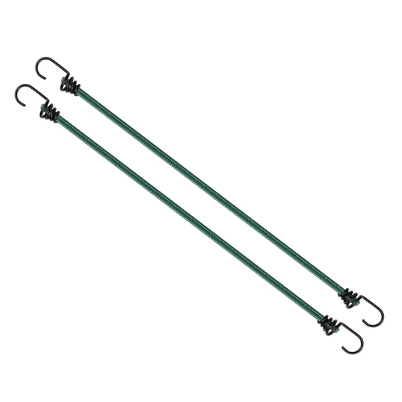 Bungee Cords Coghlan's de 50 cm con ganchos recubiertos de plástico, paquete de 2
