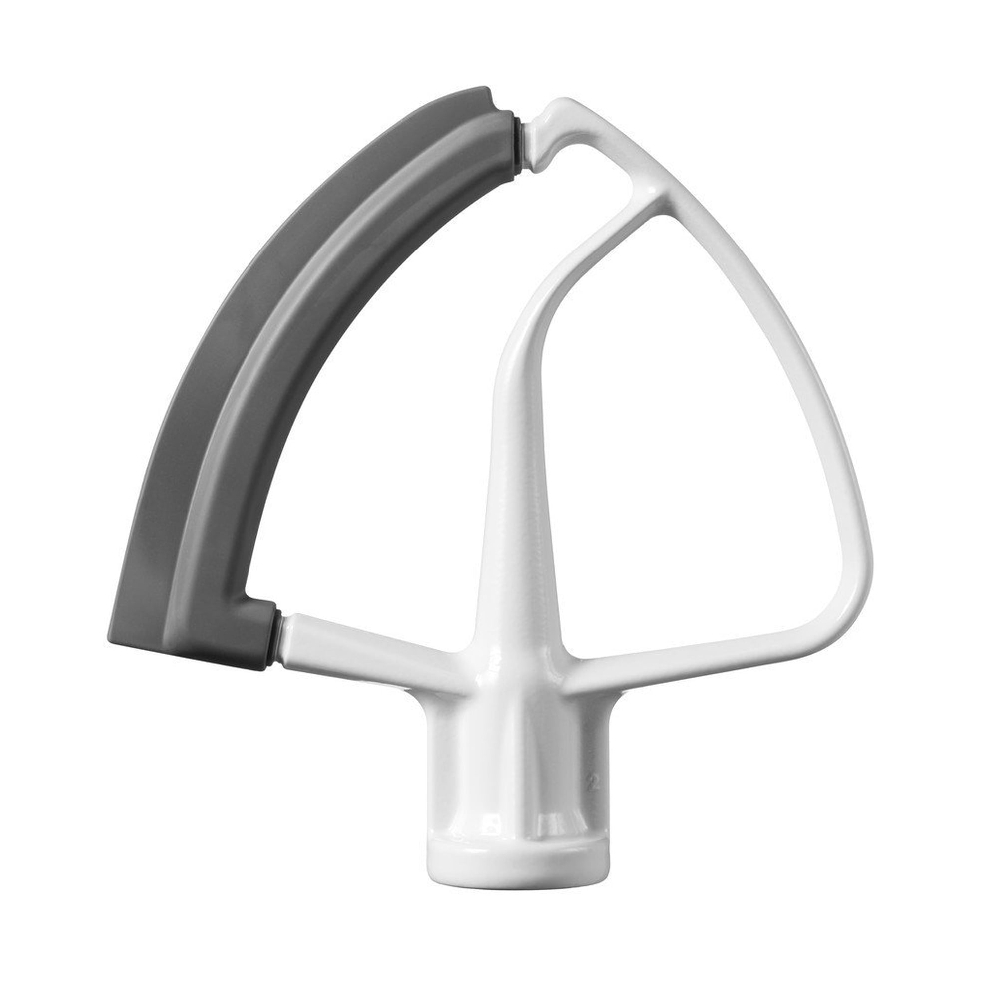 Batidor Flex Edge Kitchenaid Kfe5t Con Cabezal Inclinable Para 4,5 A 5 Cuartos De Galón, Color Blanco