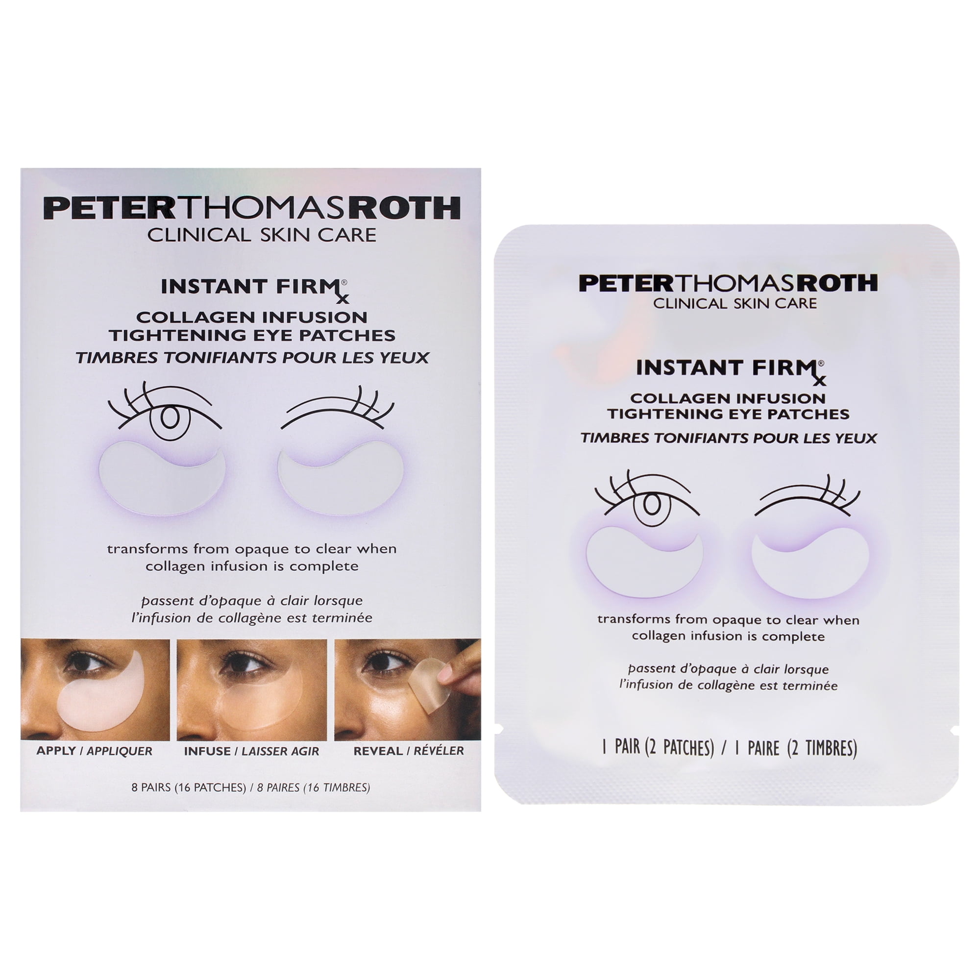 Parche Peter Thomas Roth Instant Firmx Infusión De Colágeno Reafirmante ...