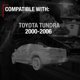 thumbnail image 4 of Manija de Portón Mejorada de Metal, Compatible con Toyota Tundra 2000-2006 - Conjunto Exterior de Portón, Negro Texturizado, con Orificio para Llave - OEM 69090-0C010-Metal, 80866, TO1915110, 4 of 5