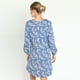 thumbnail image 4 of Camisa Maternal Lia Azul Estampado, 4 of 5