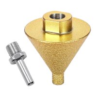 Ioensy - Broca De Biselado De 38 Mm Para Agrandar Agujeros Y Recortar En Baldosas De Mármol Y Piedra.