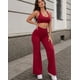 thumbnail image 4 of Conjunto Deportivo Para Mujer Seamless Top Y Calza Flare, 4 of 4