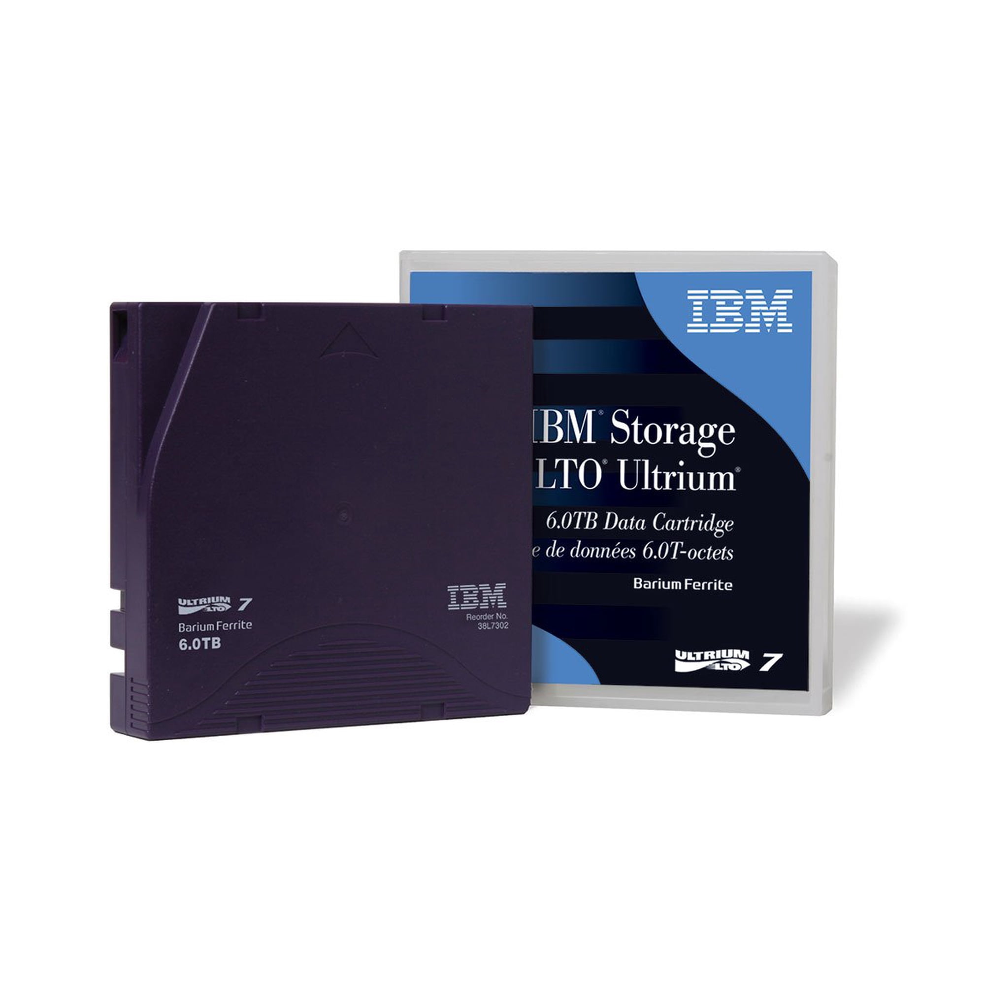 Almacenamiento De Datos En Cinta Ibm Lto 7 De 6 Tb/15 Tb Comprimida, Paquete De 10
