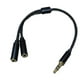 thumbnail image 2 of Cable Auxiliar Jack 3.5 Mm 1 Macho X 2 Hembras, 2 of 3