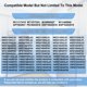 thumbnail image 2 of Perillas de estufa de gas Gesleben para Whirlpool W11517331 W10850027, 4 unidades, 2 of 8