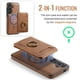 thumbnail image 3 of Funda para teléfono Oidealo Galaxy S25 FE con cartera magnética y RFID, 3 of 7