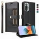 thumbnail image 1 of FOXDOCK Funda tipo Cartera para Xiaomi Redmi Note 10 Pro 4G – Cubierta de Cuero PU con Múltiples Ranuras, Bolsillo para Efectivo y Correa de Muñeca, 1 of 6