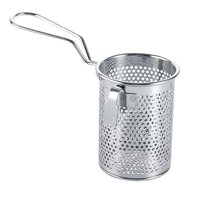 Magideal - Colador De Pasta, Colador De Pasta Para Cocina, Resistente A La Corrosión, Espumadera De Ramen, Colador De Malla Para Alimentos Para Freír, Enjuagar, 8X10Cm