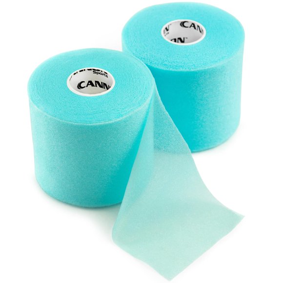 Preenvoltorio Cannon Sports - 2 rollos color Aqua, 60 yd (180 ft)