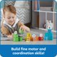 thumbnail image 3 of Bloques de construcción de madera hand2mind Numberblocks 1-5 niños pequeños, 3 of 7