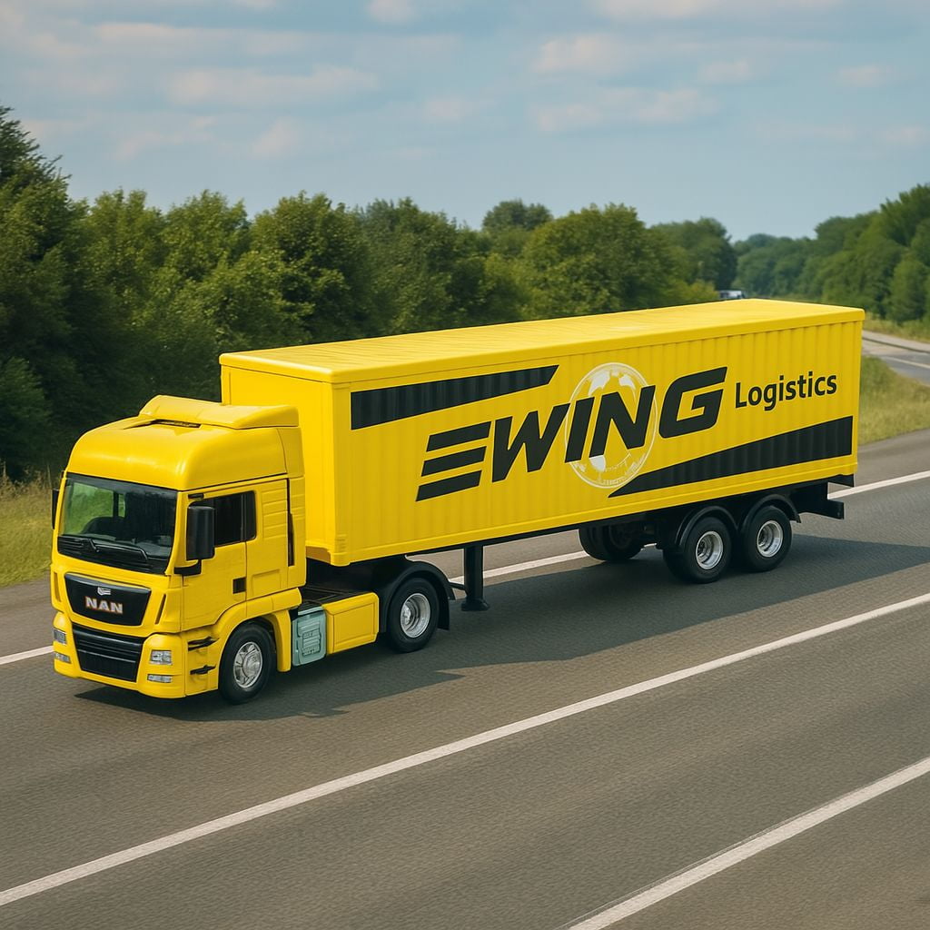 Welly - Camión A Escala Metalico De Colección - 1 Un Surtido