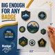 thumbnail image 5 of Cinta Adhesiva de Tela Badge Magic – 4 Hojas Sin Costura para Apliques e Insignias, 5 of 8