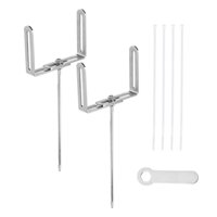 Ioensy - 2X Soporte De Bajante Soporte De Canalón Ajustable