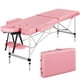 thumbnail image 1 of Mesa de Masaje Yaheetech Cama de Spa Portátil Aluminio Rosa, 1 of 3