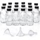 thumbnail image 1 of Botella AOZITA 60 ml, paquete de 16 unidades de vidrio transparente con tapa, 1 of 9