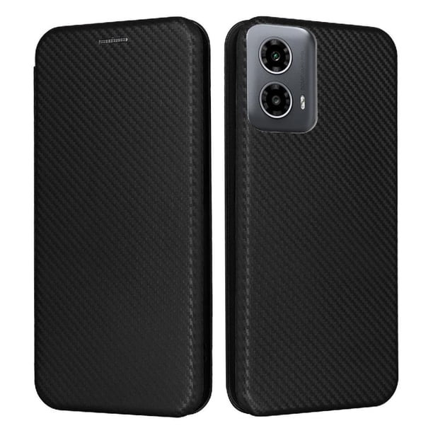 Funda Flip para FOXDOCK Motorola Moto G45 5G - Funda magnética de negocios, funda protectora delgada