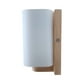thumbnail image 2 of Pack 3 Apliqué de Pared Madera Mond E-27 Blanco Ampolleta Fría, 2 of 3
