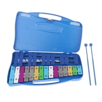 Magideal - Xilófono Profesional De 25 Notas Para Instrumentos De Percusión De En Edad Preescolar , Azul
