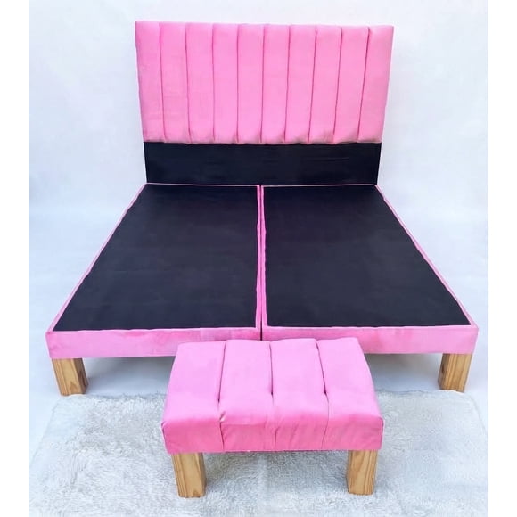 Cama Sencilla Lineal 2 Plazas / COLOR ROSADO