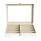 thumbnail image 3 of Caja de exhibición de gafas transparente Contenedor de almacenamiento de gafas Organizador de joyas para colección de adornos de sala de estar Regalo, 3 of 4