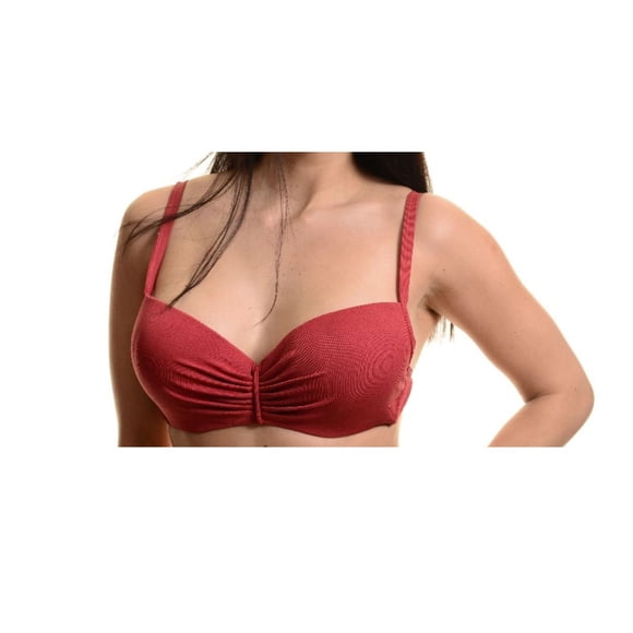Traje de Baño Mujer Acanalado Bikini Tiro Alto 8334