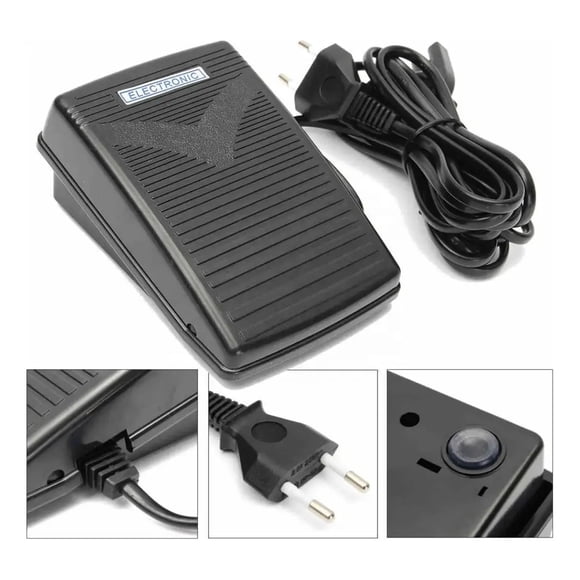 Pedal Para Máquina De Coser Ce De 3 Enchufes